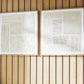 Andorfield - Wall Art Set (Set of 2) - Beige / Black / White