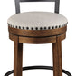 Valebeck - Full Back Swivel Stool