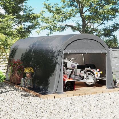 10' x 20' Portable Bike Tent with Roll-Up Door