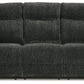 Martinglenn - Ebony - Power Reclining Sofa - Fabric