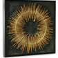Buddins - Wall Art - Black / Gold Finish