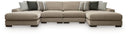 4 Pc. Double Chaise Sectional