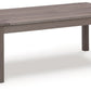 Hillside Barn - Brown - Rectangular Cocktail Table