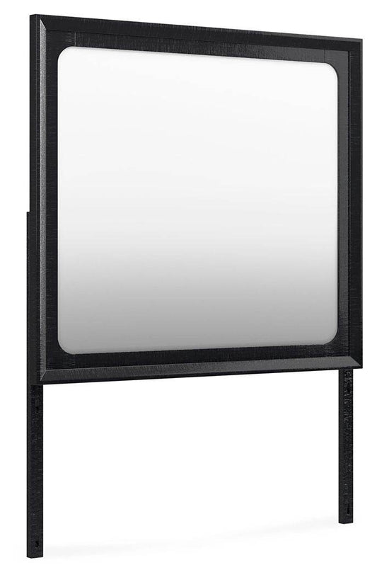 Londer - Black - Bedroom Mirror - Forward Furniture
