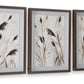 Honslow - Brown / Black / White - Wall Art Set (Set of 3) - Forward Furniture