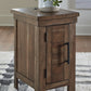 Moriville - Grayish Brown - Chair Side End Table