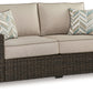 Coastline Bay - Brown - Loveseat W/Cushion