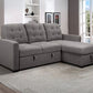 Dyno Reversible Sectional with Storage Pull Out Bed