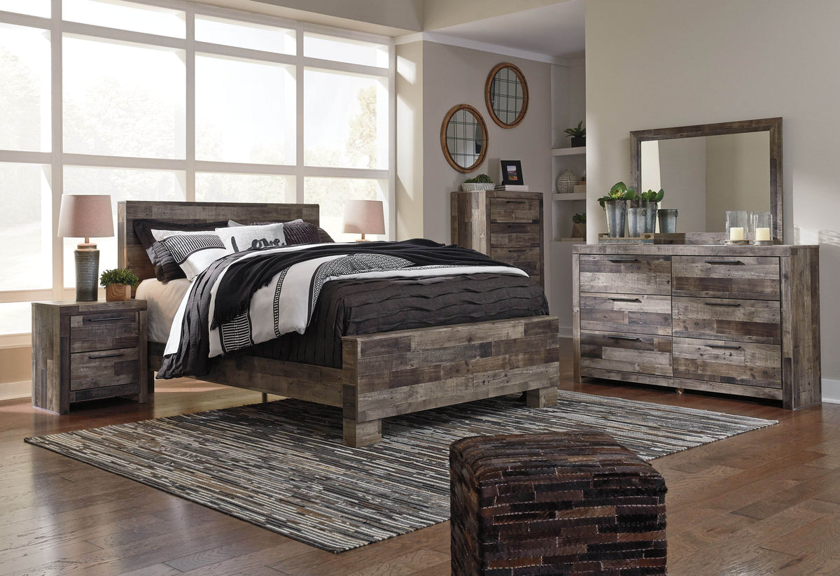 Derekson - Multi Gray - Five Drawer Chest - Forward Furniture