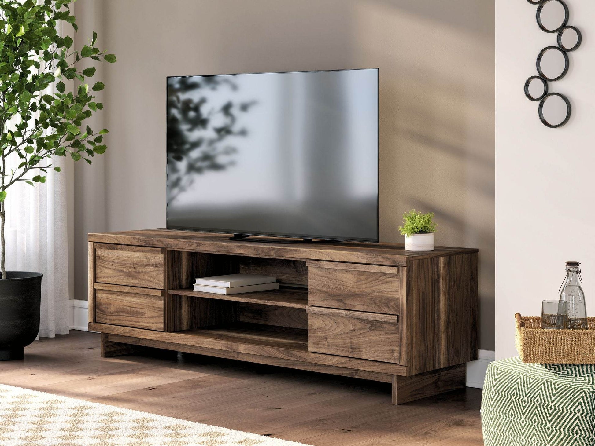 Zadilyn - TV Stand With Fireplace Option - Forward Furniture