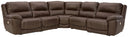 5 Pc. Power Reclining Sectional With 2 Armless Chairs