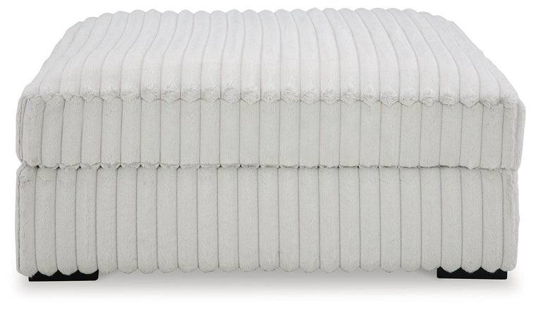 Stupendous - Alloy - Oversized Accent Ottoman - Forward Furniture