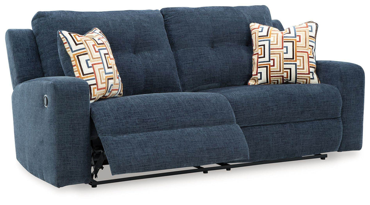 Danum - Ink - 2 Seat Reclining Sofa - Fabric - Forward Furniture