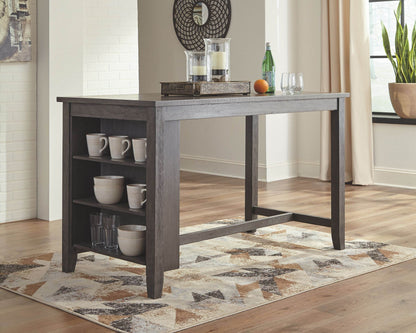 Caitbrook - Gray - Rectangular Dining Room Counter Table - Forward Furniture