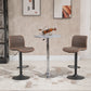 Swivel Counter-Height Bar Stools Set of 2 - Brown