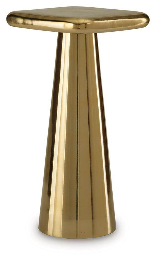 Dallenburg - Gold Finish - Accent Table - Forward Furniture