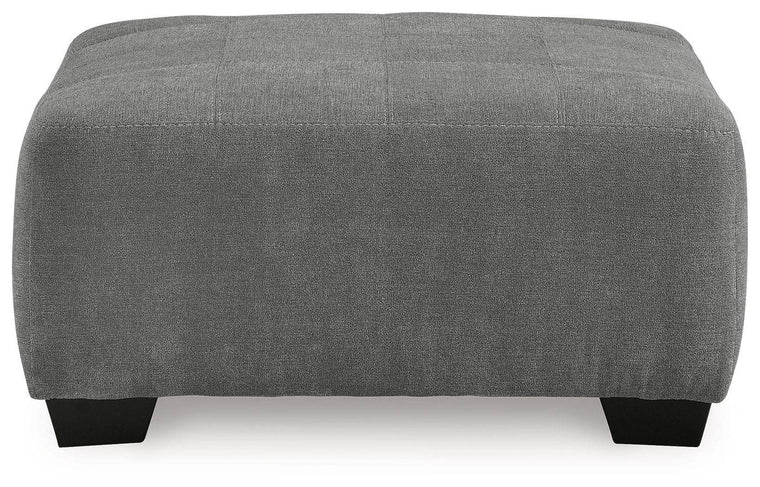 Birkdale Court - Gray - Oversized Accent Ottoman - Forward Furniture