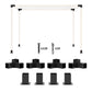 8PCS Pergola Kit, Pergola Brackets with 3-Way & 4-Way Corner Brackets for 4"x4" (Actual 3.6"x3.6") Lumber