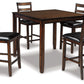 Coviar - DRM Counter Table Set (Set of 5) - Brown