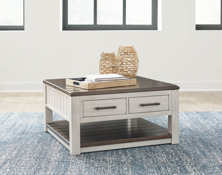 Darborn - Gray / Brown - Lift Top Cocktail Table - Forward Furniture