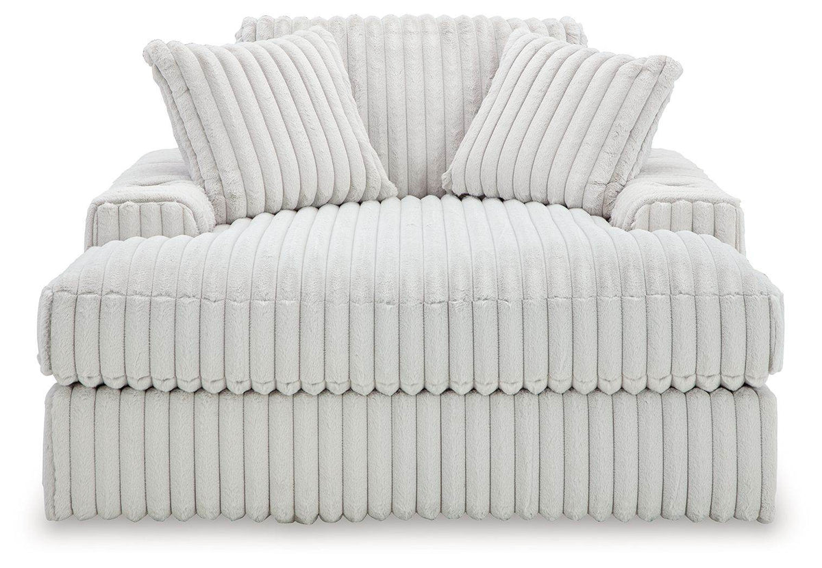 Stupendous - Alloy - Oversized Chaise - Forward Furniture
