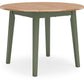 Gesthaven - Round Dining Room Drop Leaf Table