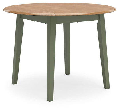 Gesthaven - Round Dining Room Drop Leaf Table - Forward Furniture