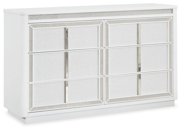 Chalanna - White - Dresser - Forward Furniture