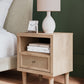 Cielden - Two-tone - One Drawer Night Stand