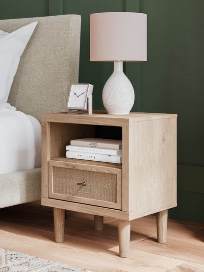 Cielden - Two-Tone - One Drawer Night Stand - Forward Furniture