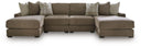4 Pc. Double Chaise Sectional
