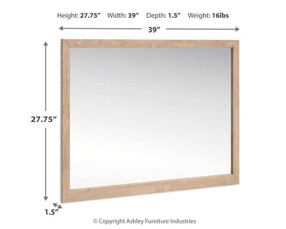 Cielden - Tan - Bedroom Mirror - Forward Furniture