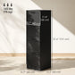 4 Drawer Filing Cabinet with Lock, Office Storage Cabinet with Adjustable Hanging Bars for A4 Letter Size Files, Black