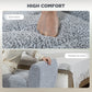 Upholstered Storage Bench with Arms, Modern Ottoman Bench for Bedroom, Entryway, and Living Room, Grey