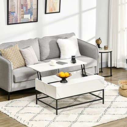 Lift Top Coffee Table with Hidden Storage