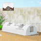 Portable Mini Greenhouse, Tunnel Growing Tent with 5 Mesh Windows and Steel Frame