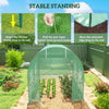 8' x 6.6' x 6.6' Steel Heavy Duty Walk-In Greenhouse