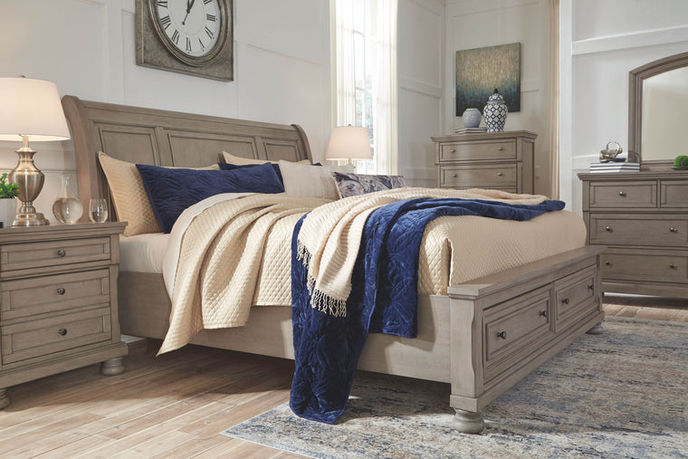 Lettner - Sleigh Bedroom Set - Forward Furniture