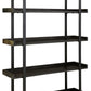 Kevmart - Grayish Brown / Black - Bookcase