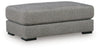 Creston Heights - Oversized Accent Ottoman - Smolder