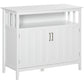 Sideboard Buffet Cabinet with 2 Doors - White