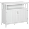 Sideboard Buffet Cabinet with 2 Doors - White