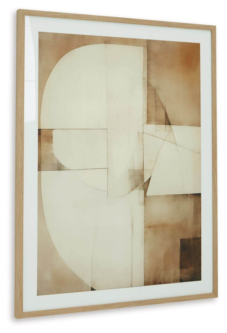Corlain - Brown / Tan / White - Wall Art - Forward Furniture