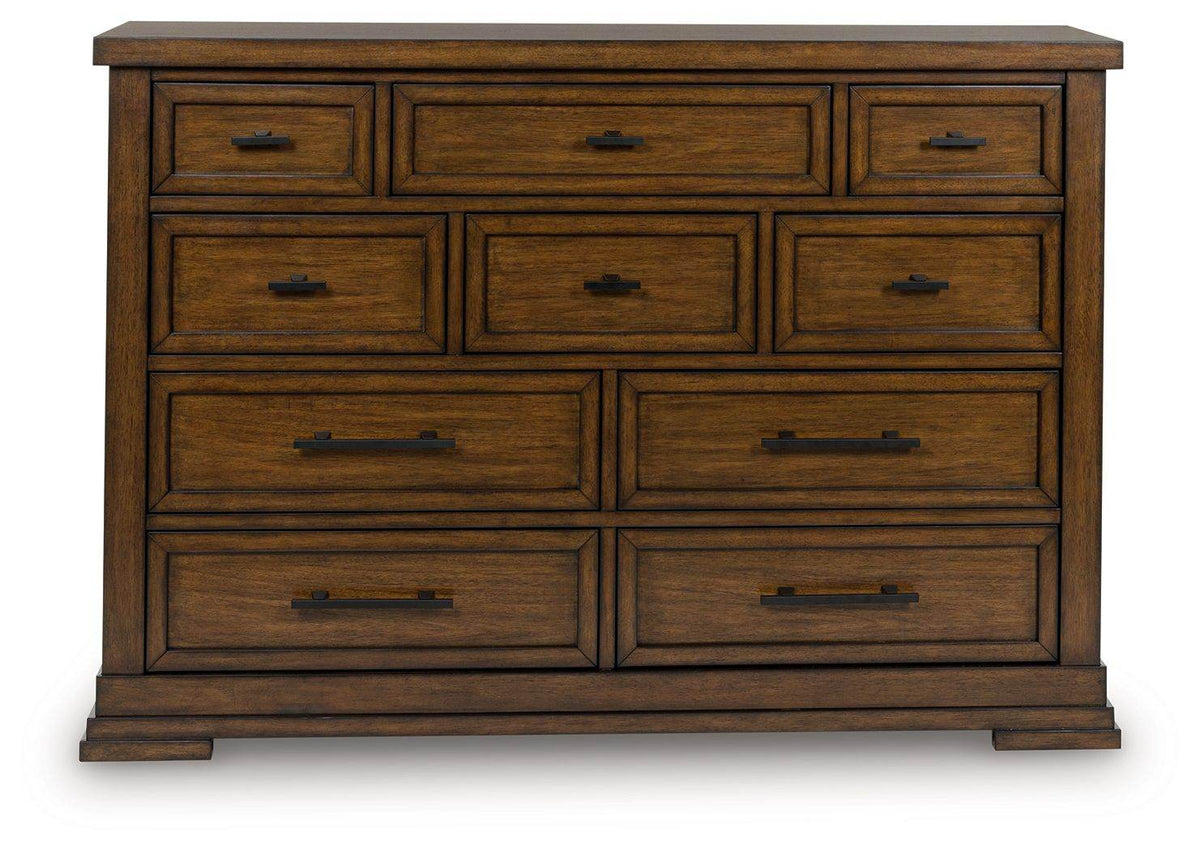 Taffenbrook - Medium Brown - Dresser - Forward Furniture