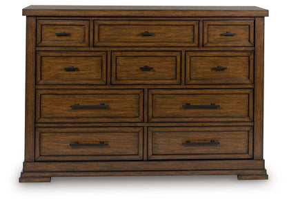 Taffenbrook - Medium Brown - Dresser - Forward Furniture