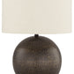 Hambell - Black / Gold Finish - Metal Table Lamp