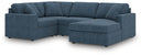 4 Pc. Sectional With Raf Corner Chais And Laf Corner Chair