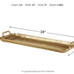 Posy - Gold Finish - Tray