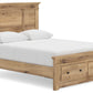 Makidern - Panel Storage Bed