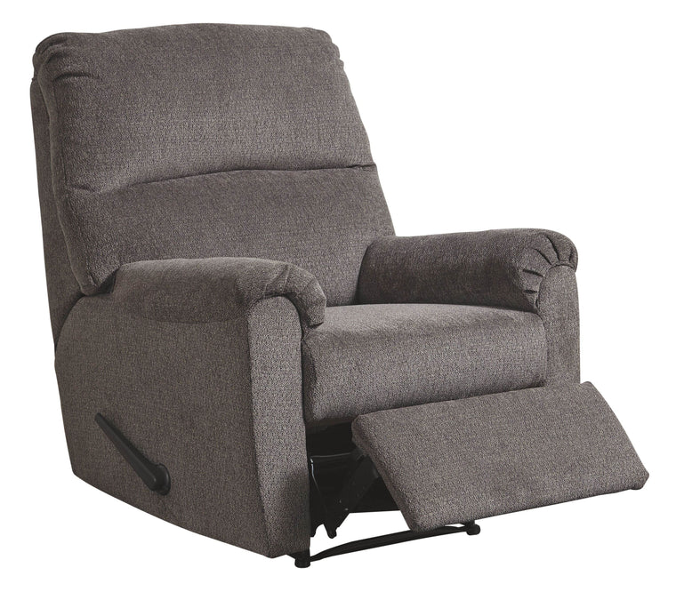 Nerviano - Dark Gray - Zero Wall Recliner - Forward Furniture